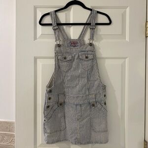 Vintage Guess Premium Stripped Overall Dress